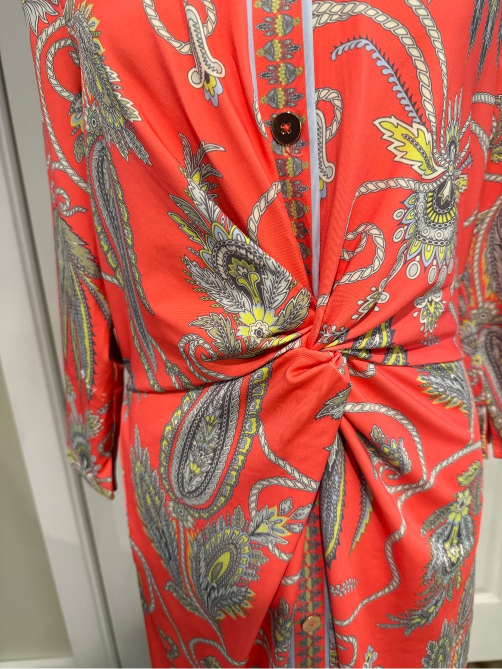 Gretchen Scott, Twist & Shout Dress – Grand Bazaar Paisley, Size Large EUC - Picture 9 of 15